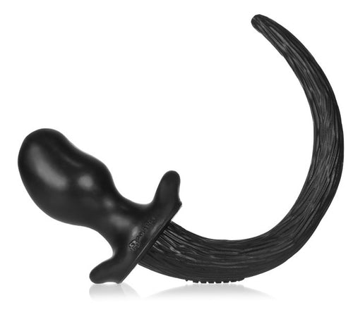 Plug Queue Puppy Tail Pug Noir 8 x 4.4cm