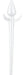 Plug Queue Zoo Tail S 6 x 2.5 cm - Queue de 16 cm Transparente