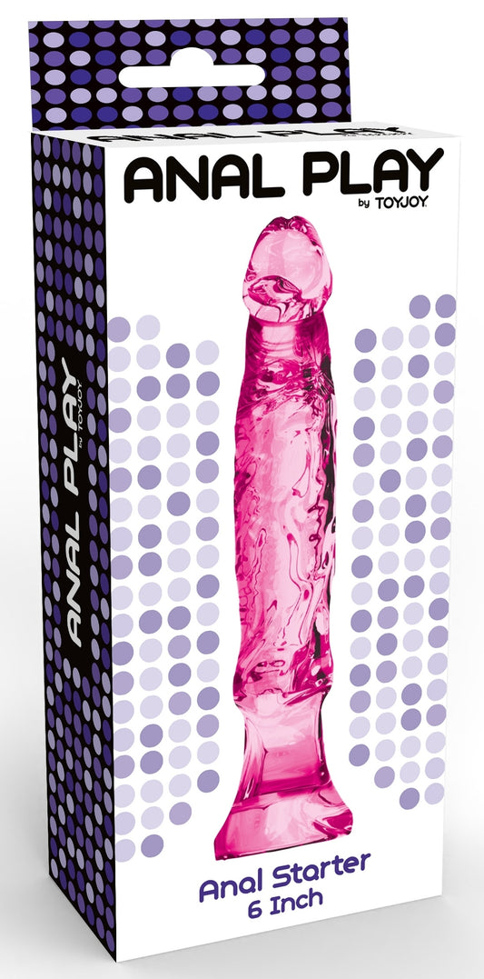 Plug réaliste Anal Starter 13 x 3cm Rose