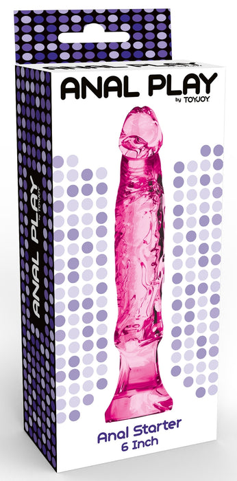 Plug réaliste Anal Starter 13 x 3cm Rose