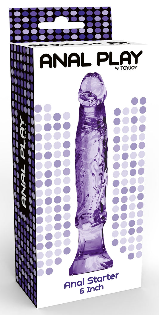 Plug réaliste Anal Starter 13 x 3cm Violet
