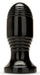 Plug Ribbed Plug 10.5 x 5 cm Noir