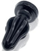 Plug silicone AirHole S 9 x 4cm Noir