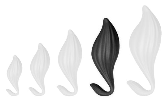 Plug Silicone BULBY XL 20 x 9cm Noir