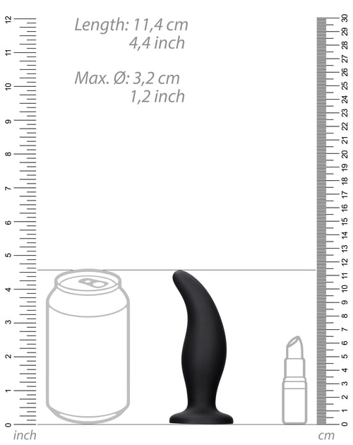 Plug silicone Curve 11 x 3.7cm
