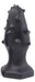 Plug Silicone Monster Spike L 14 x 5.5cm Noir
