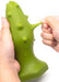 Plug silicone Monster Spike M 12 x 4.5cm Vert