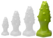 Plug silicone Monster Spike XL 16 x 6.5cm Vert