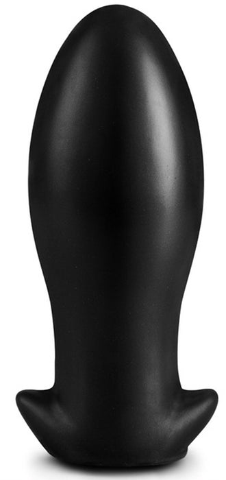 Plug silicone Saurus Egg XXXL 19 x 9.3cm Noir