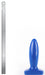 Plug Slim L I Love Butt 14 x 4.8 cm Bleu