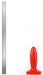 Plug Slim M I Love Butt 11 x 3.7 cm Rouge