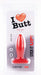 Plug Slim M I Love Butt 11 x 3.7 cm Rouge