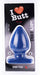 Plug Spade L I Love Butt 15 x 9 cm Bleu