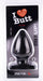 Plug Spade L I Love Butt 15 x 9 cm Noir