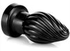 Plug Spiral L 12 x 6.5cm Noir