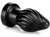 Plug Spiral M 9 x 4.5cm Noir