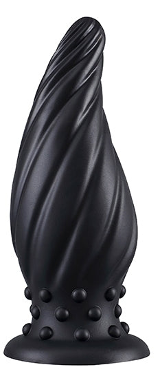 Plug Spiral Pik L 18.5 x 7.2cm Noir