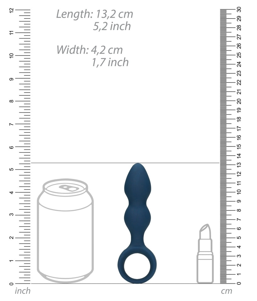 Plug Teardrop Baltic S 9 x 3cm Bleu