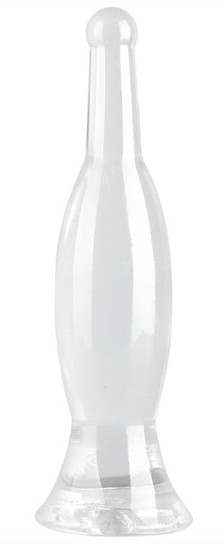 Plug transparent Bottle S 18 x 4.5cm
