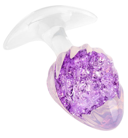 Plug transparent Crystalbutt M 8 x 3.7cm