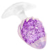 Plug transparent Crystalbutt M 8 x 3.7cm