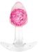 Plug transparent Crystalbutt S 7 x 3.1cm
