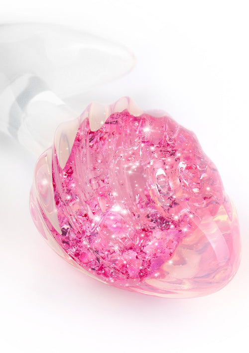 Plug transparent Crystalbutt S 7 x 3.1cm