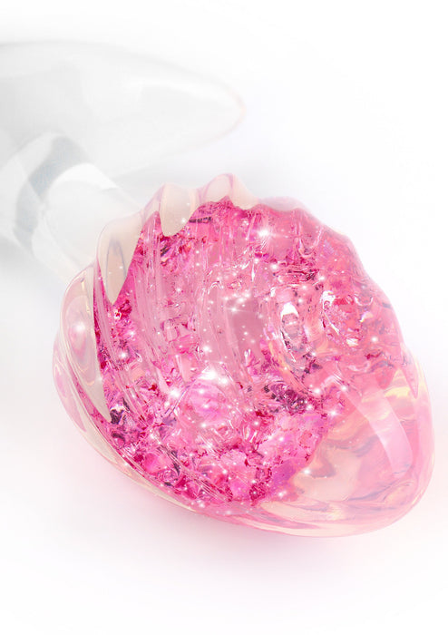 Plug transparent Crystalbutt S 7 x 3.1cm
