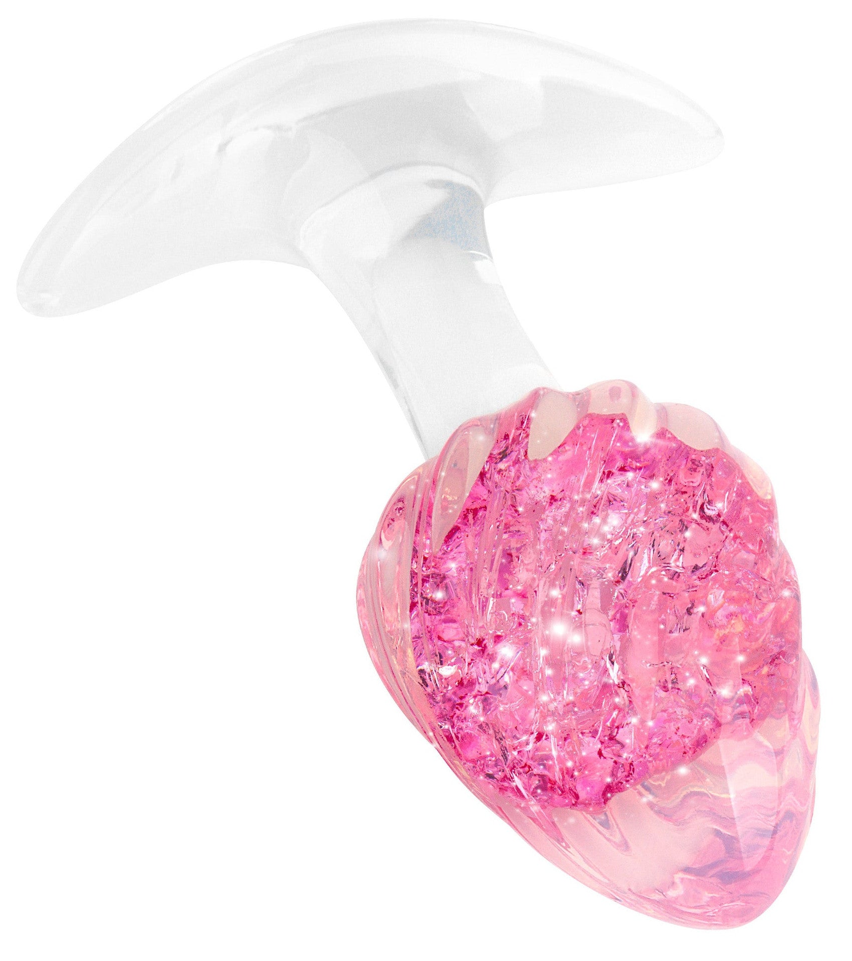 Plug transparent Crystalbutt S 7 x 3.1cm