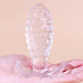 Plug Transparent Dotted Pine L 9 x 3.5cm