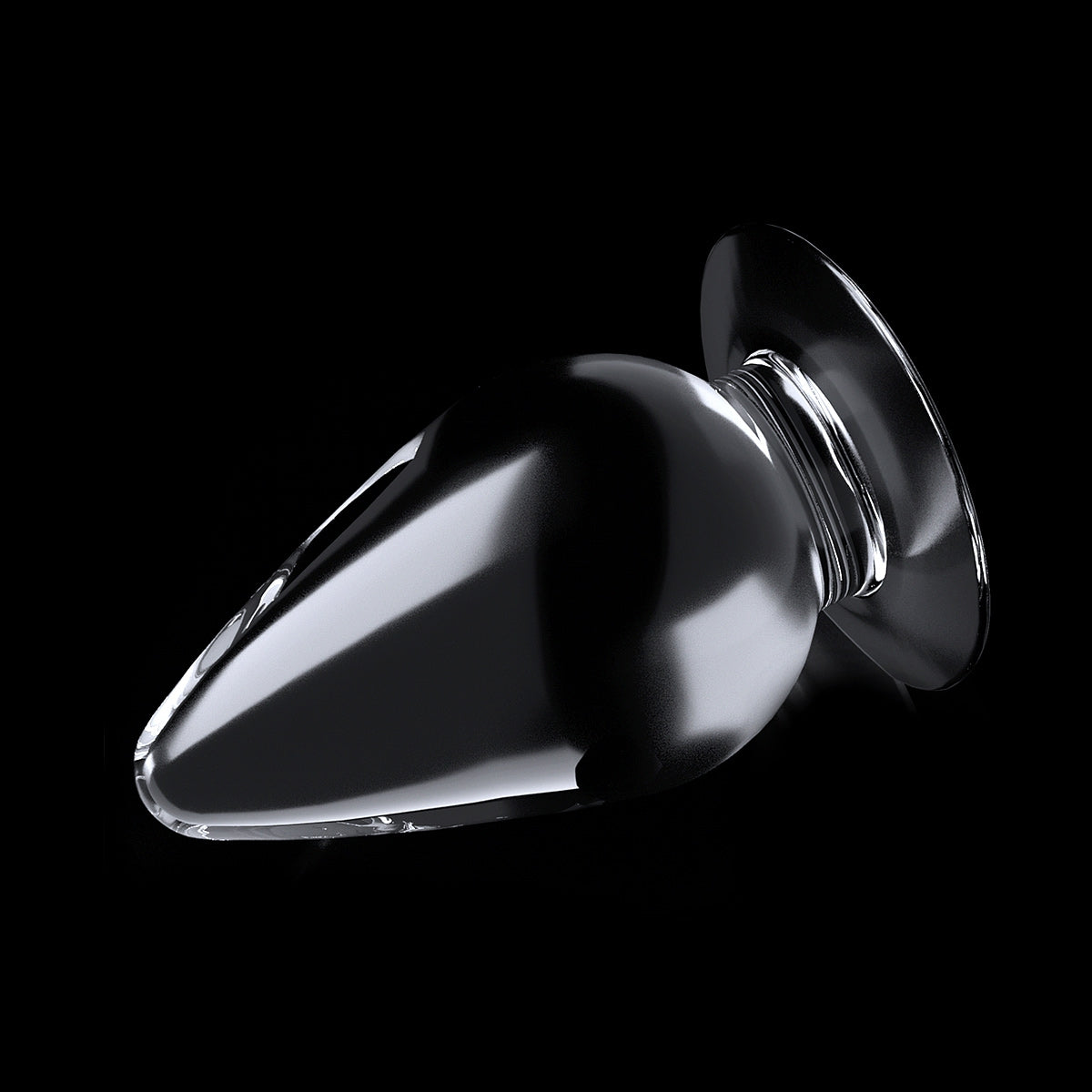 Plug transparent Flawless 10 x 5.5 cm