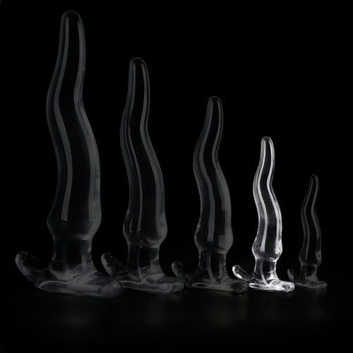 Plug transparent Lieps M 18 x 4cm