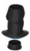 Plug Tunnel avec Bouchon Euhlo L 7.5 x 5 cm Noir