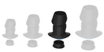 Plug Tunnel avec Bouchon Euhlo L 7.5 x 5 cm Noir