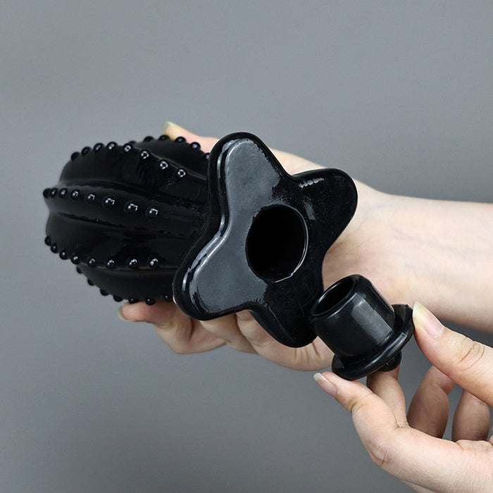 Plug tunnel avec bouchon Kaktus S 6.5 x 4cm
