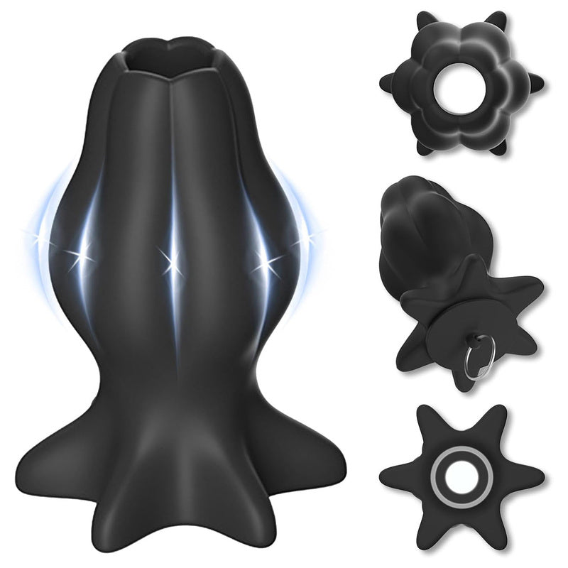 Plug tunnel avec bouchon STARASS CLOSE M 9 x 5cm