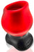 Plug Tunnel Colossus Pighole XXXXL Noir-Rouge 17 x 13.5cm