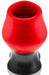 Plug Tunnel Colossus Pighole XXXXL Noir-Rouge 17 x 13.5cm