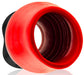 Plug Tunnel Colossus Pighole XXXXL Noir-Rouge 17 x 13.5cm