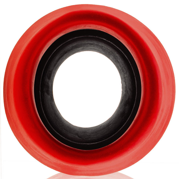 Plug Tunnel Colossus Pighole XXXXL Noir-Rouge 17 x 13.5cm