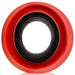 Plug Tunnel Colossus Pighole XXXXL Noir-Rouge 17 x 13.5cm