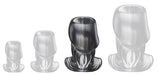 Plug Tunnel Holik L 7 x 4.5 cm - Ouverture 31 Noir