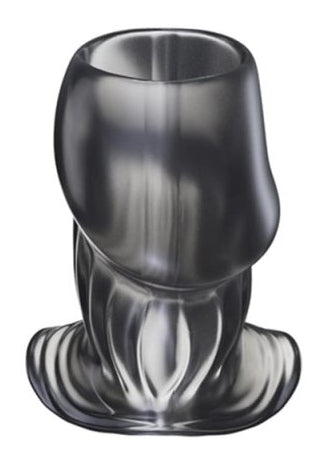Plug Tunnel Holik XL 8.5 x 5.5 cm - Ouverture 38 mm Noir