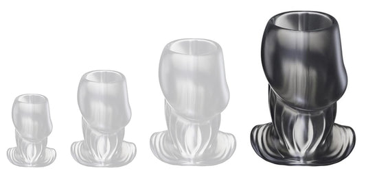 Plug Tunnel Holik XL 8.5 x 5.5 cm - Ouverture 38 mm Noir