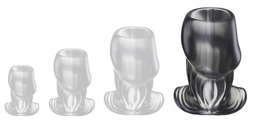 Plug Tunnel Holik XL 8.5 x 5.5 cm - Ouverture 38 mm Noir