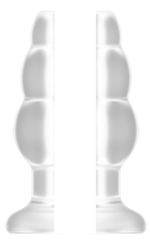 Plug Tunnel Hollow Sono n50 - 8.5 x 5.7 cm Transparent
