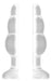 Plug Tunnel Hollow Sono n50 - 8.5 x 5.7 cm Transparent