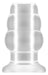 Plug Tunnel Hollow Sono N51 - 11 x 7.1 cm Transparent