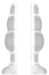 Plug Tunnel Hollow Sono N51 - 11 x 7.1 cm Transparent