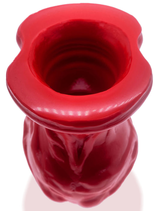 Plug Tunnel Oxballs PigHole Squeal FF 13 x 11.5cm Rouge